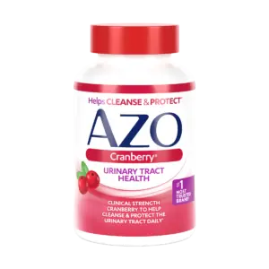 AZO cranberry softgels product packaging