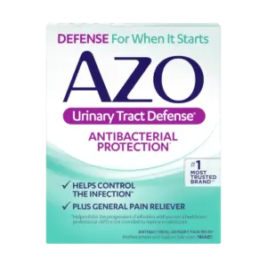AZO Urinary Tract Defense product packaging